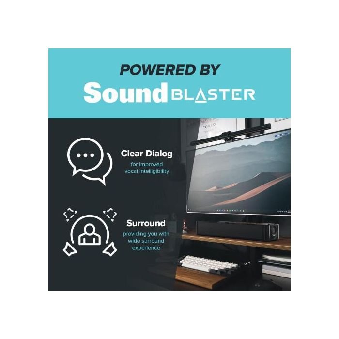 Creative Sys,Spkr Stage Se Bluetooth Multimedia Under Monitor Soundbar 4 Creative Sys,Spkr Stage Se Bluetooth Multimedia Under Monitor Soundbar 4