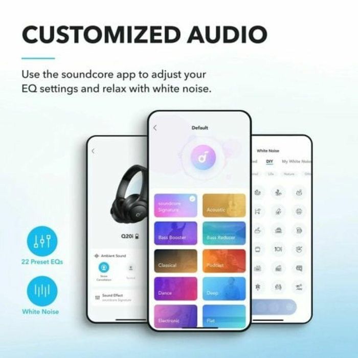 Auriculares de Diadema Soundcore Azul 15