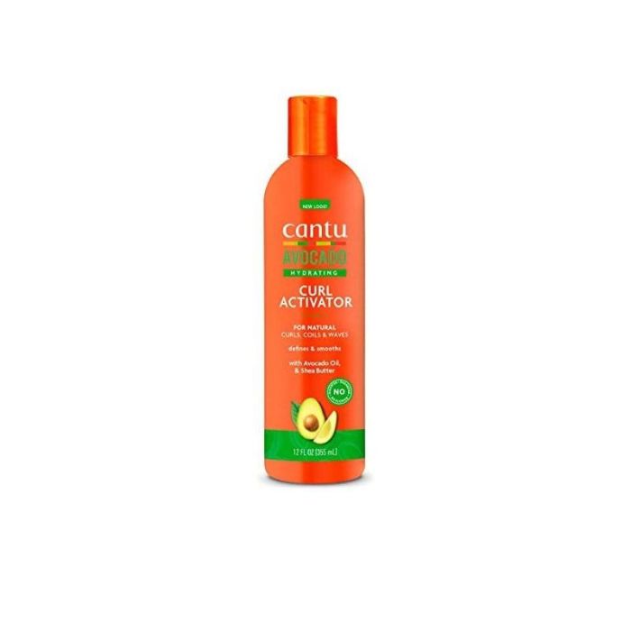Cantu Crema Activador de Rizos con Aceite de Aguacate Anti-Frizz y Volumen 355ml