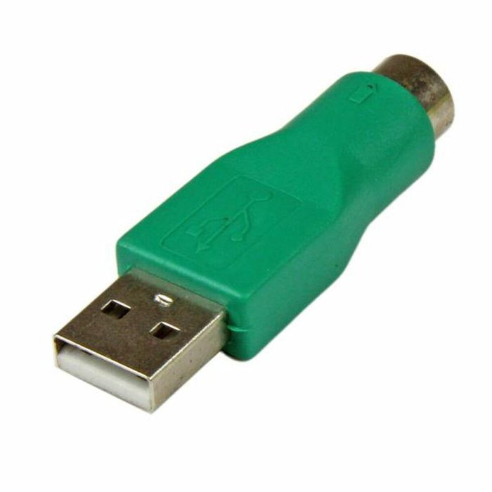 Adaptador PS/2 a USB Startech GC46MF Verde 1 Adaptador PS/2 a USB Startech GC46MF Verde 1