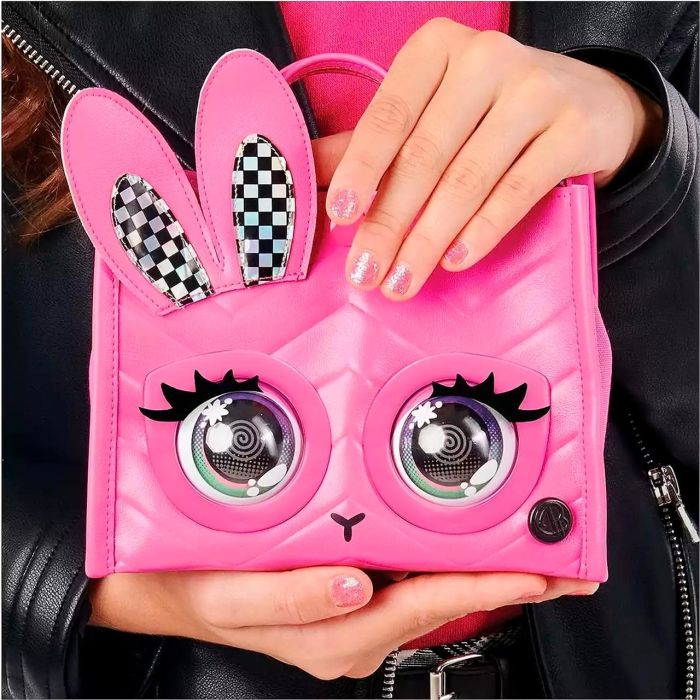 Spin Master Bolso Purse Pets Totes Amazing Bunny 6066782 Interactivo Con Mas De 30 Sonidos Y Reacciones 3