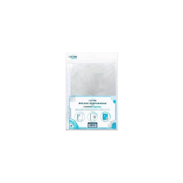 Carchivo Fundas Ingeniox A4 Extraíbles Pp Cristal Reforzado -Pack 5U- Carchivo Fundas Ingeniox A4 Extraíbles Pp Cristal Reforzado -Pack 5U-