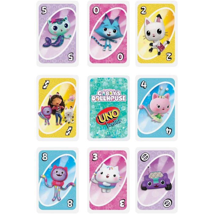 UNO JLH17 - Juego de Cartas La Casa Mágica de Gabby 5