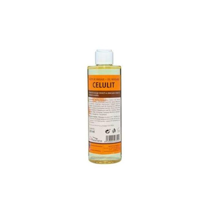 HERDIBEL Aceite de Masaje MasaSana Anticelulítico con Almendras, Aguacate, Rosa Mosqueta, Salvia y Limón 250ml