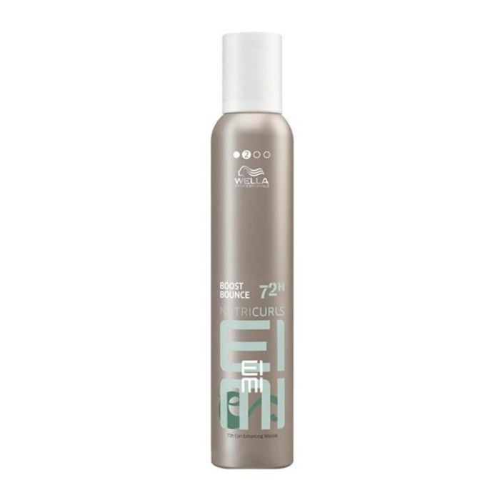 Wella EIMI Nutricurls Boost Bounce Espuma Potenciadora para Rizos, Volumen, Brillo y Anti-Encrespamiento 300ml