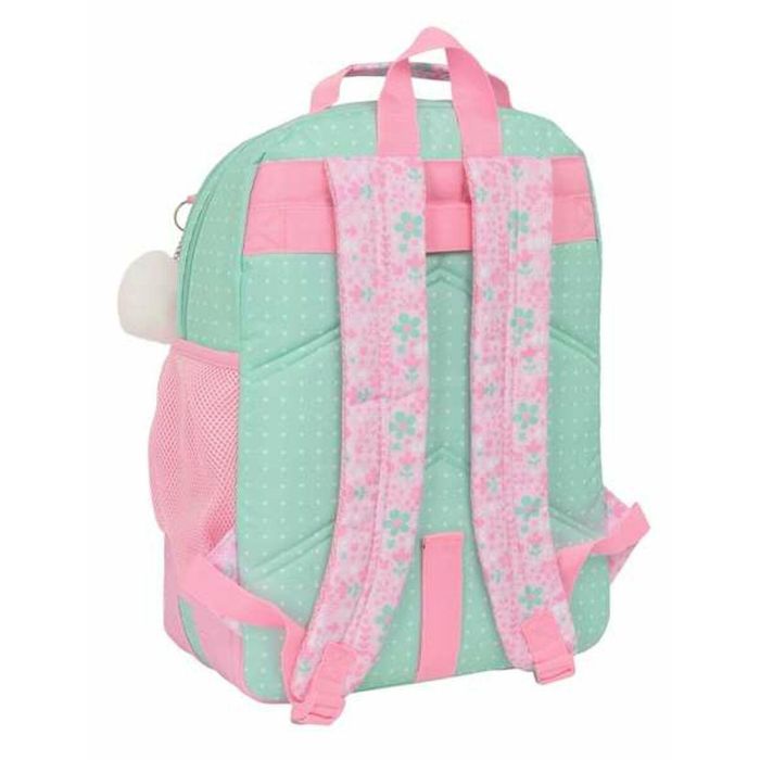 Mochila Escolar Glow Lab Amazing Verde Rosa 32 x 42 x 15 cm 2 Mochila Escolar Glow Lab Amazing Verde Rosa 32 x 42 x 15 cm 2