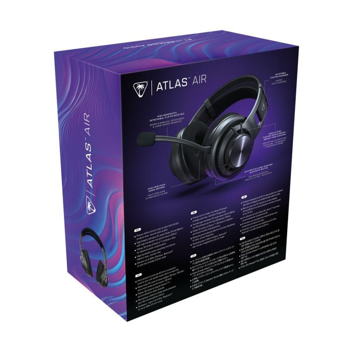 Turtle Beach TUR0731855051069 Auriculares Inalámbricos Gaming Atlas Air Diseño Abierto para PC Color Negro 1 Turtle Beach TUR0731855051069 Auriculares Inalámbricos Gaming Atlas Air Diseño Abierto para PC Color Negro 1