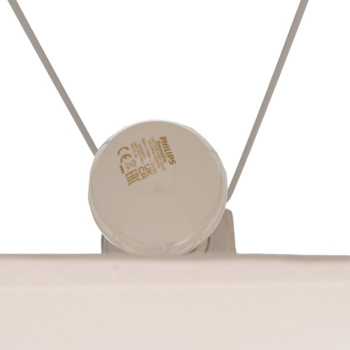 Lámpara Mesa Gris Resina-Tejido 44 X 44 X 100 cm