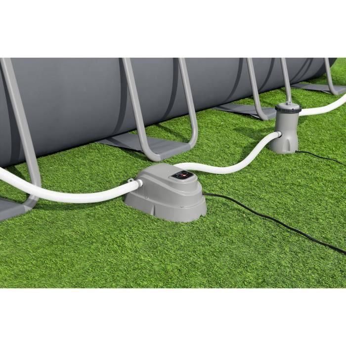 Calentador eléctrico - Bestway - Para piscinas elevadas - Gris 2 Calentador eléctrico - Bestway - Para piscinas elevadas - Gris 2