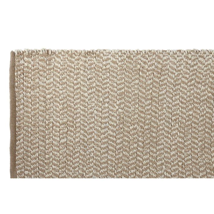 Alfombra Home ESPRIT Blanco Natural 150 x 1 x 230 cm 4