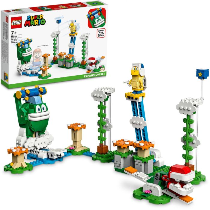 LEGO 71409 Super Mario Maxi-Spikes Wolken-Challenge – Set de Expansión con 3 Figuras de Enemigos: Bumerang-Bruder y Planta Piranha 10 LEGO 71409 Super Mario Maxi-Spikes Wolken-Challenge – Set de Expansión con 3 Figuras de Enemigos: Bumerang-Bruder y Planta Piranha 10