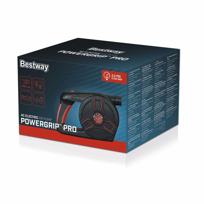 Bestway Hinchador Electrico Pro Enchufe 19,8x12,3x12,4 cm 1200 Litro/Minuto Hinchable y Camping 62247 3 Bestway Hinchador Electrico Pro Enchufe 19,8x12,3x12,4 cm 1200 Litro/Minuto Hinchable y Camping 62247 3