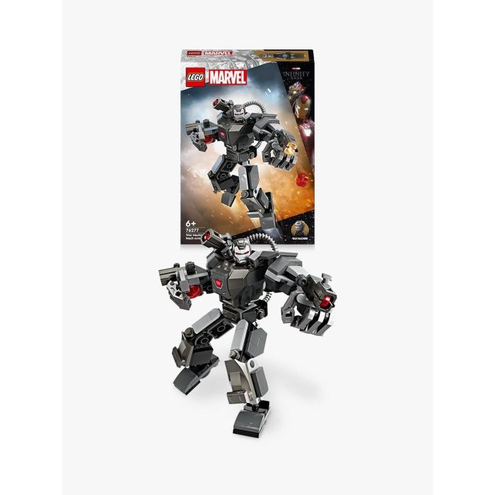 LEGO 76277 Máquina de Guerra Marvel Armadura Robótica, Robot de Construcción de Superhéroes Articulado con Minifigura y 3 Cañones 2 LEGO 76277 Máquina de Guerra Marvel Armadura Robótica, Robot de Construcción de Superhéroes Articulado con Minifigura y 3 Cañones 2