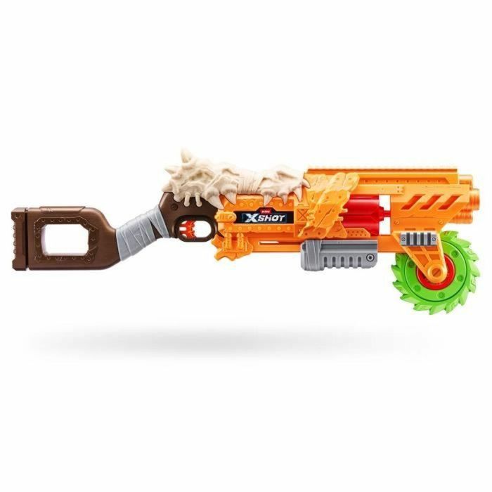 ZURU ZUR4894680033382 Lanzador de dardos X-SHOT Horrorfire Doomsday, cuchilla giratoria de espuma, 27m alcance, 16 dardos 1 ZURU ZUR4894680033382 Lanzador de dardos X-SHOT Horrorfire Doomsday, cuchilla giratoria de espuma, 27m alcance, 16 dardos 1