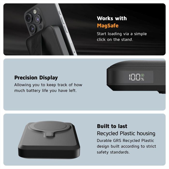 Powerbank Xtorm FS5W101 Negro 10000 mAh 38,5 WH 28 Powerbank Xtorm FS5W101 Negro 10000 mAh 38,5 WH 28