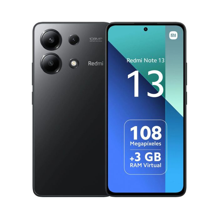 Smartphone Xiaomi NOTE13 BLACK 6,4" 6 GB RAM 128 GB Negro