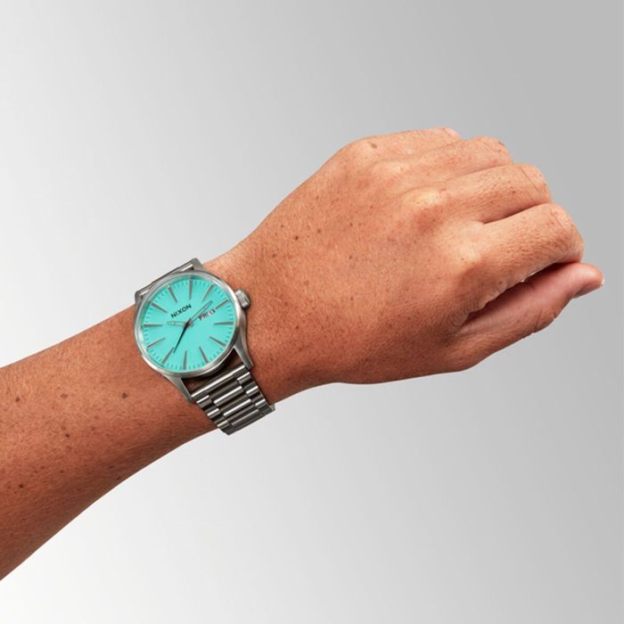 Reloj Hombre Nixon A356-2084 Plateado 1