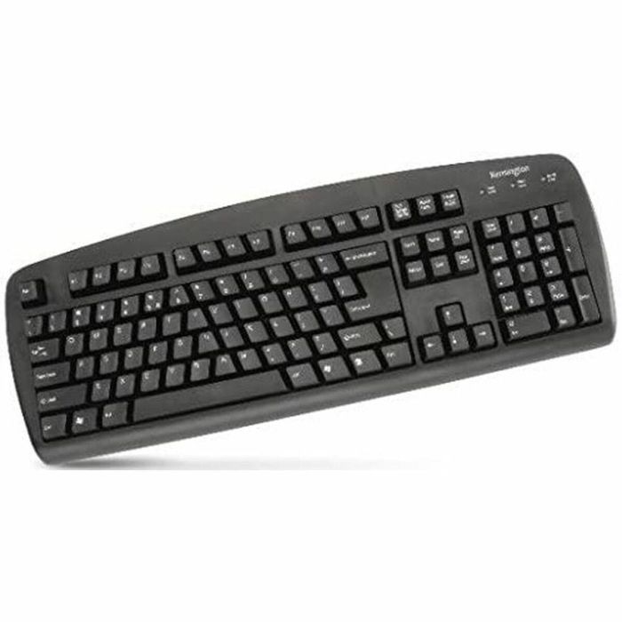 Teclado Kensington 1500109PT Negro Portugués QWERTY Teclado Kensington 1500109PT Negro Portugués QWERTY