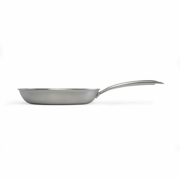 Livoo MEP157 Sartén Brigade de Acero Inoxidable Triple 20 cm - Apta para Todo Tipo de Fuegos, Inducción - Fabricada en Francia