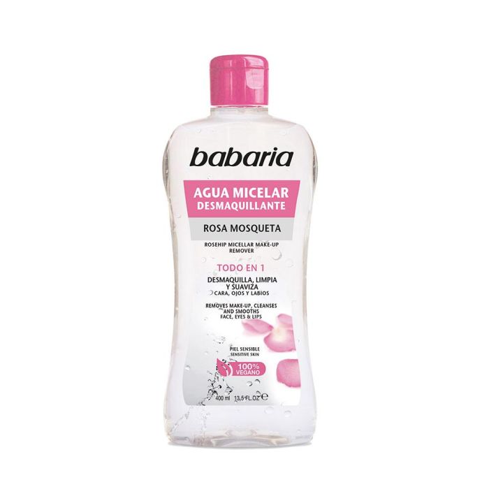 Rosa mosqueta agua desmaquillante micelar 400 ml Rosa mosqueta agua desmaquillante micelar 400 ml
