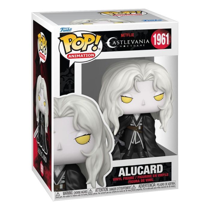 Funko Pop! Figura Castlevania: Nocturne Alucard 9 cm Vinilo Coleccionable con Caja Original Funko Pop! Figura Castlevania: Nocturne Alucard 9 cm Vinilo Coleccionable con Caja Original