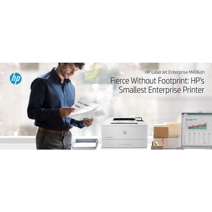 HP 3PZ15A Impresora Láser Monocromo LaserJet Enterprise M406DN | Dúplex Automático, Ethernet, 40 ppm, Seguridad Avanzada 38 HP 3PZ15A Impresora Láser Monocromo LaserJet Enterprise M406DN | Dúplex Automático, Ethernet, 40 ppm, Seguridad Avanzada 38