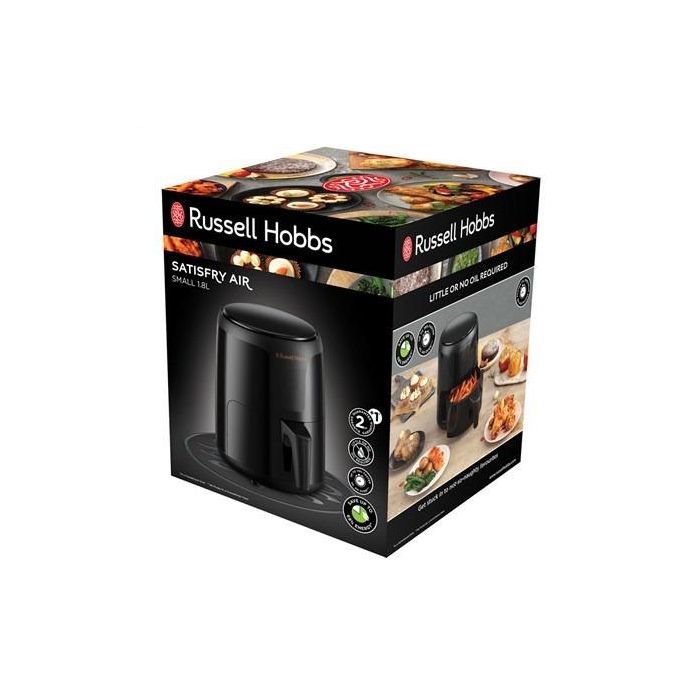 Russell Hobbs 26500-56 Mini Freidora de Aire Satisfry Saludable con Capacidad para 700g 6 Russell Hobbs 26500-56 Mini Freidora de Aire Satisfry Saludable con Capacidad para 700g 6