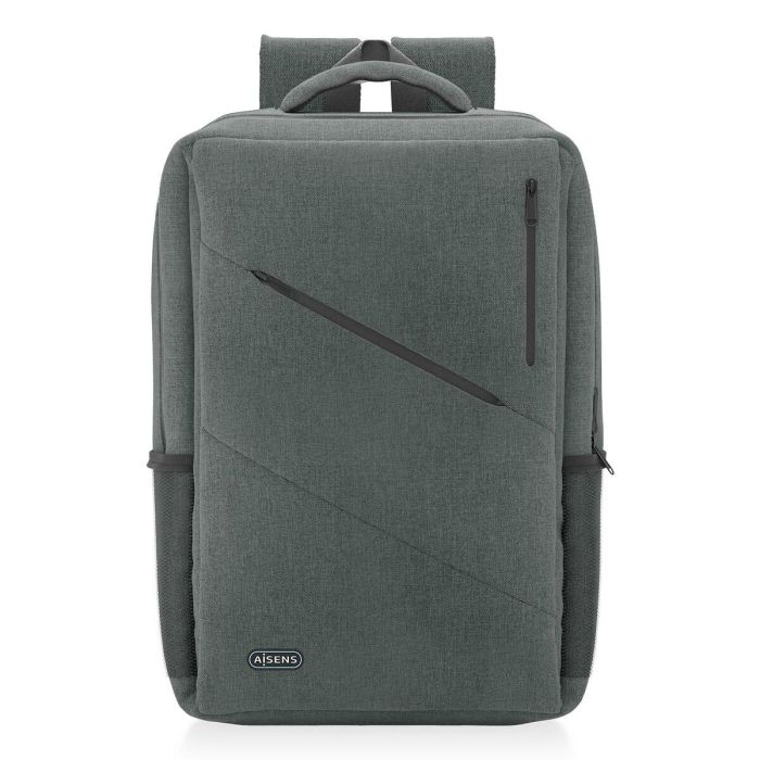 Mochila para Portátil Aisens Gris