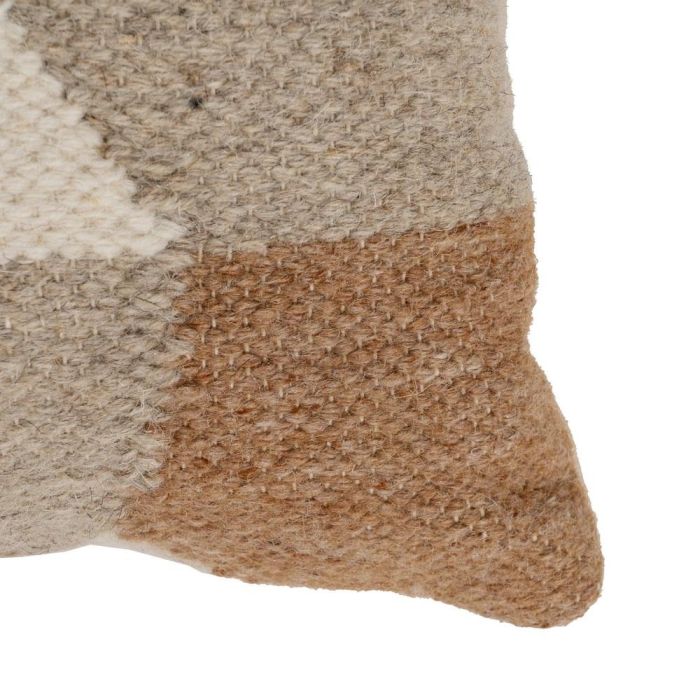 Cojín Multicolor Lana-Algodón Decoración 60 X 60 cm