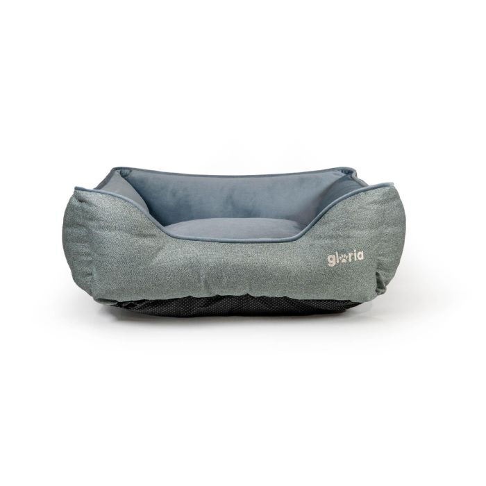 Gloria Cuna Rectangular Cadaqués 80x65 cm Azul 100% Poliéster con Relleno Reciclado, Base Antideslizante y Lavable 4 Gloria Cuna Rectangular Cadaqués 80x65 cm Azul 100% Poliéster con Relleno Reciclado, Base Antideslizante y Lavable 4