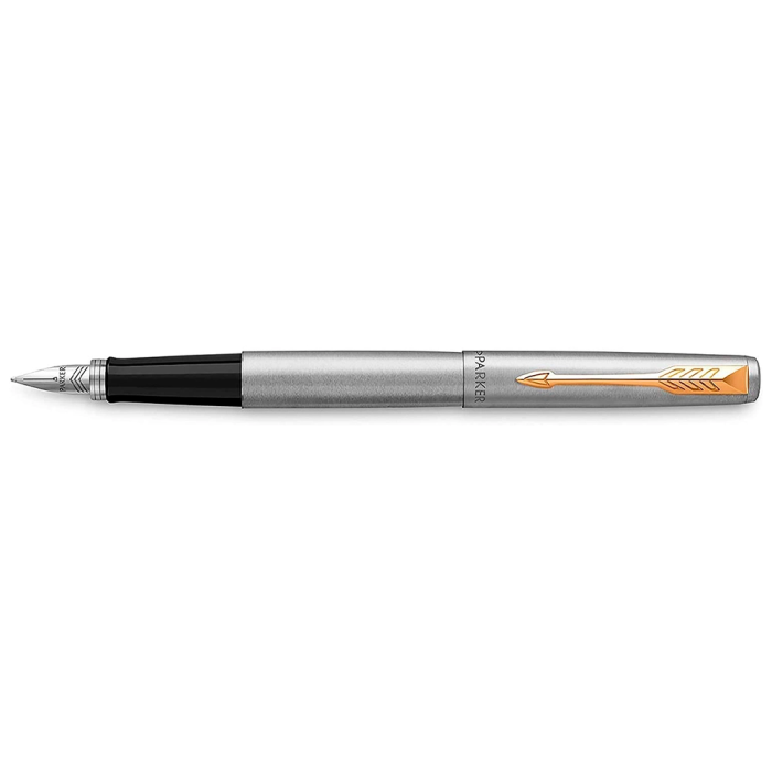 Parker Jotter Pluma Estilográfica Acero GT Plumín F 1