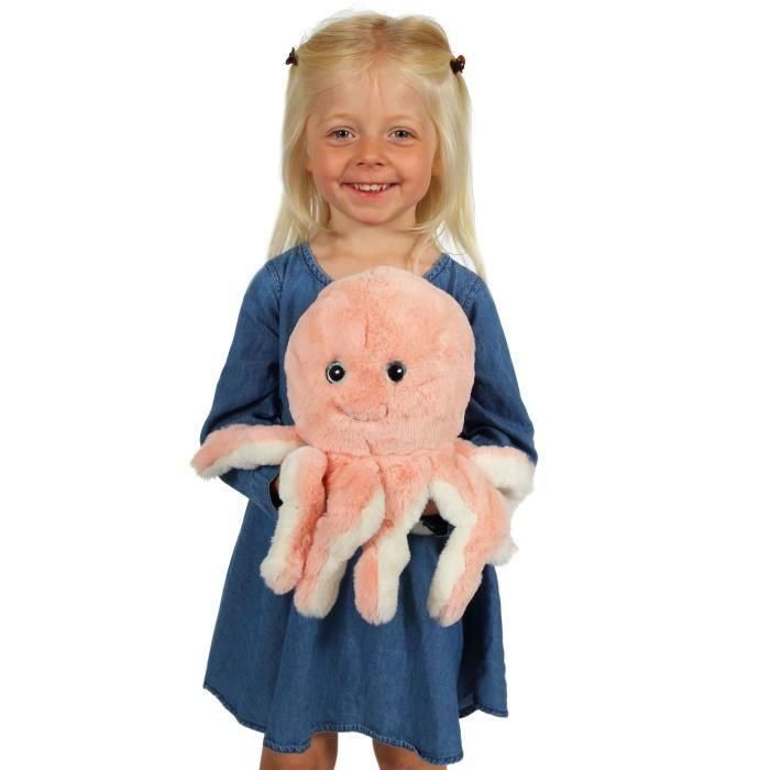 Peluche Pulpo - GIPSY TOYS - Rosa, 32 cm 1 Peluche Pulpo - GIPSY TOYS - Rosa, 32 cm 1