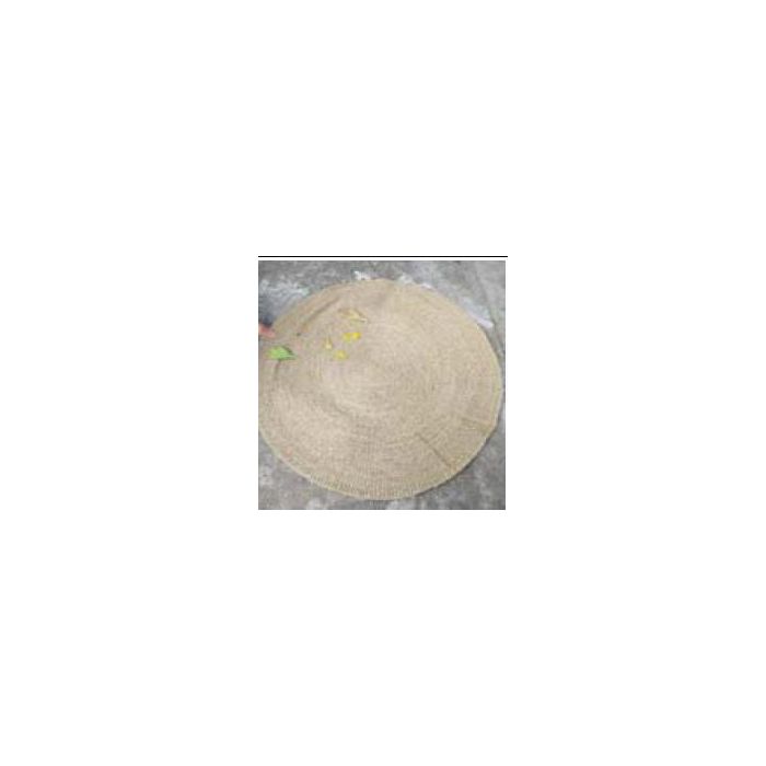 Alfombra Balines DKD Home Decor Natural 0.5 x 150 x 150 cm