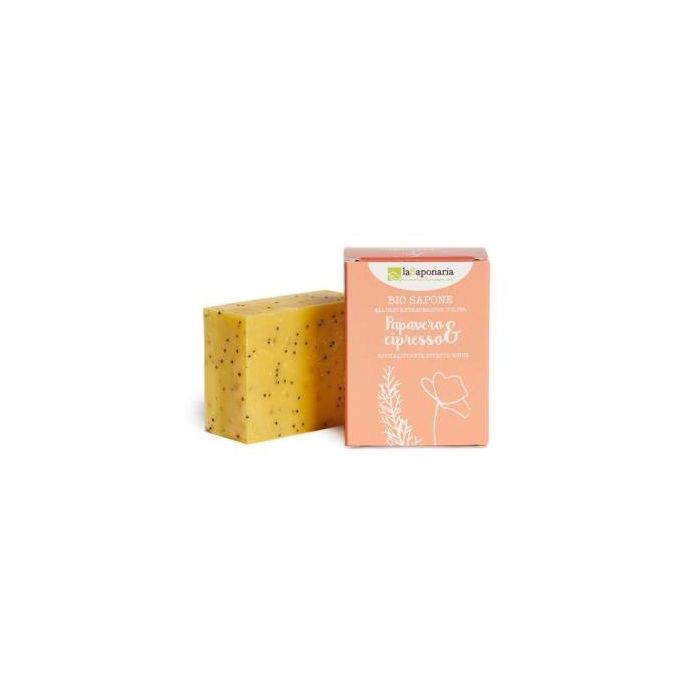 Jabon En Pastilla Amapola Y Cipres 100Gr. Jabon En Pastilla Amapola Y Cipres 100Gr.
