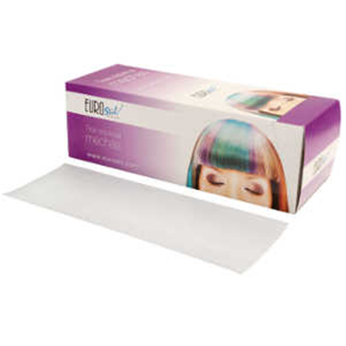 Eurostil Tiras Especial Mechas, 100 Unidades, 300 x 110 x 0,8 mm