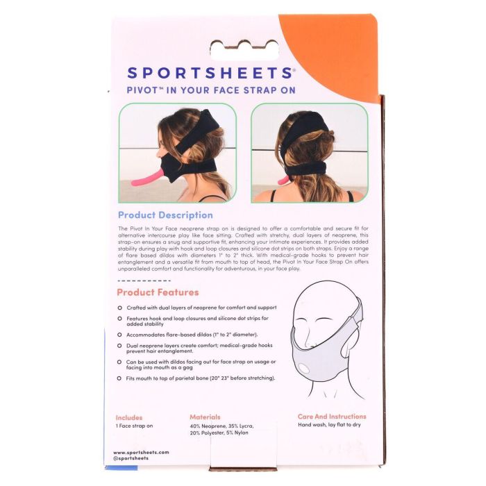 Arnés Sportsheets Pivot Rosa 8