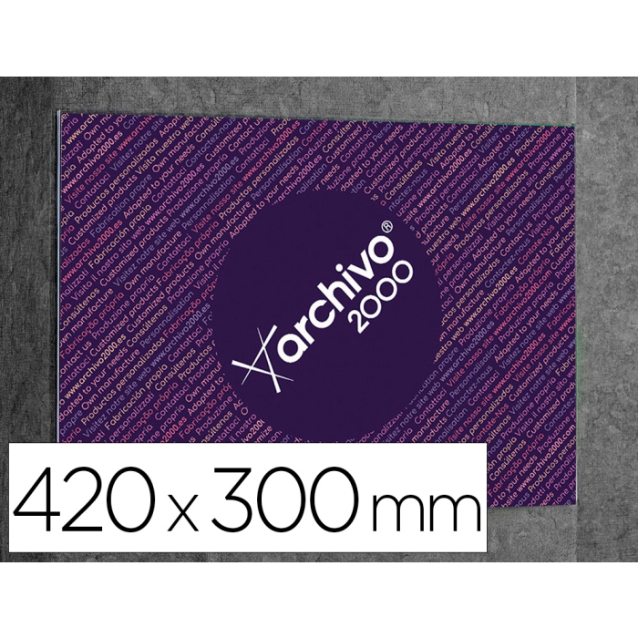 Archivo 2000 Expositor Mural Premium Adhesivo Din A3 Horizontal 420x300 mm Espesor 3 mm 0 Archivo 2000 Expositor Mural Premium Adhesivo Din A3 Horizontal 420x300 mm Espesor 3 mm 0