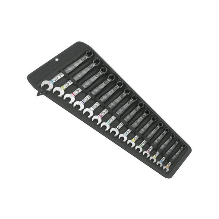 Wera 05020302001 Joker 6003 Set de 15 llaves combinadas de acero inoxidable, 5.5-19 mm con funda 0 Wera 05020302001 Joker 6003 Set de 15 llaves combinadas de acero inoxidable, 5.5-19 mm con funda 0