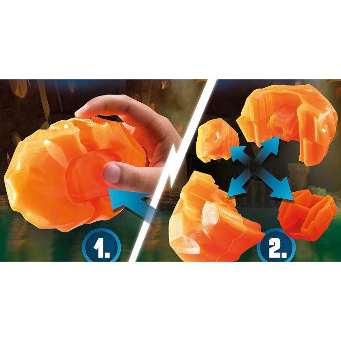 Playmobil Dragones: Nine Realms: Plowhorn & D'Angelo