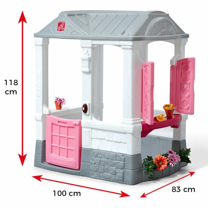 Casa Infantil de Juego Step 2 Courtyard Cottage 118 x 100 x 83 cm 1