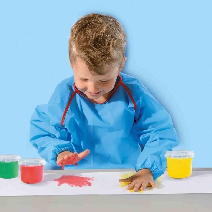 Mi primero - Mi primer kit para pintar con los dedos con delantal - SES CREATIVE 1 Mi primero - Mi primer kit para pintar con los dedos con delantal - SES CREATIVE 1