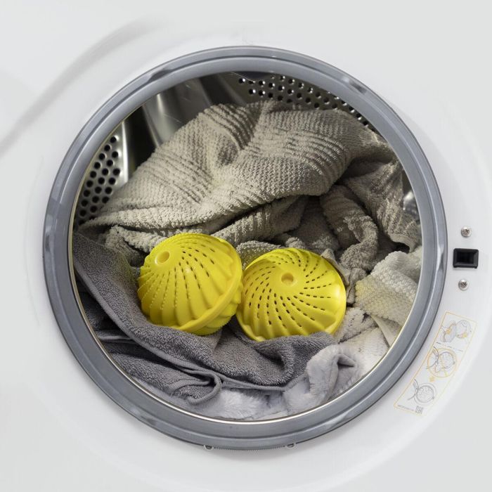 Bolas para Lavar la Ropa sin Detergente Delieco InnovaGoods Pack de 2 uds 4 Bolas para Lavar la Ropa sin Detergente Delieco InnovaGoods Pack de 2 uds 4