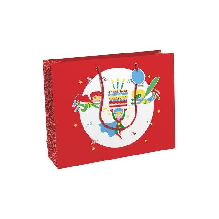 Bolsa De Papel Clairefontaine Excellia Shopping 37.3X11.8X27.5Cm Power Pack De 6