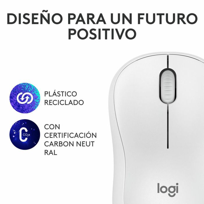 Ratón Logitech M240 Blanco 5