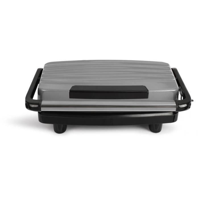 LIVOO DOC232G - Parrilla compacta - 23x15cm - Revestimiento antiadherente - Indicador luminoso de calefacción - Bisagra ajustable 1 LIVOO DOC232G - Parrilla compacta - 23x15cm - Revestimiento antiadherente - Indicador luminoso de calefacción - Bisagra ajustable 1