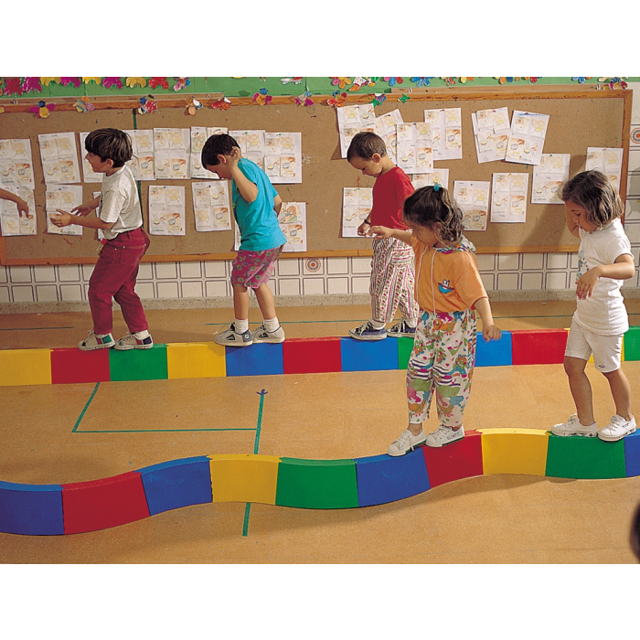 Amaya Pasillo para equilibrio acoplable semicircular curvo longitud 30cm caja 10 unidades 1