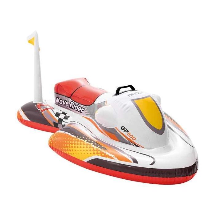 Intex Figura Hinchable Moto Wave Rider 117x77 cm para Niños +3 Años 7