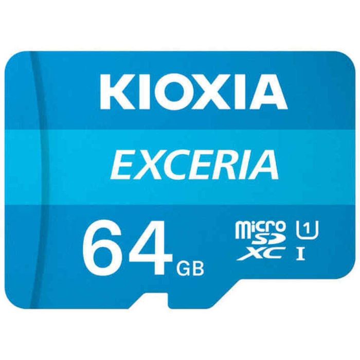 Tarjeta de Memoria Micro SD con Adaptador Kioxia Exceria UHS-I Clase 10 Azul 3