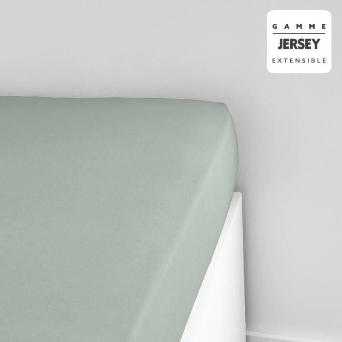 Hoy esencial hoy Charg - 140 x 190+25 cm - 1 persona - 100% de algodón de jersey - Ceudon 2 Hoy esencial hoy Charg - 140 x 190+25 cm - 1 persona - 100% de algodón de jersey - Ceudon 2
