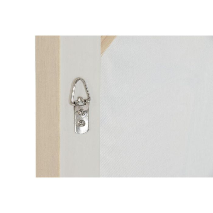 DKD Home Decor Cuadro Tropical Palmera Bananera Verde Amarillo 122.5 x 82.5 cm Lienzo y PS (2 Unidades) 1